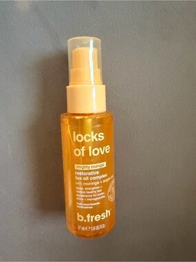 fresh Locks of Love Mighty Mango Restorative Lux Oil Complex - Orange